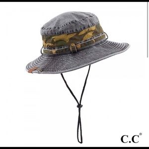 C.C. Brand camouflage bucket hat